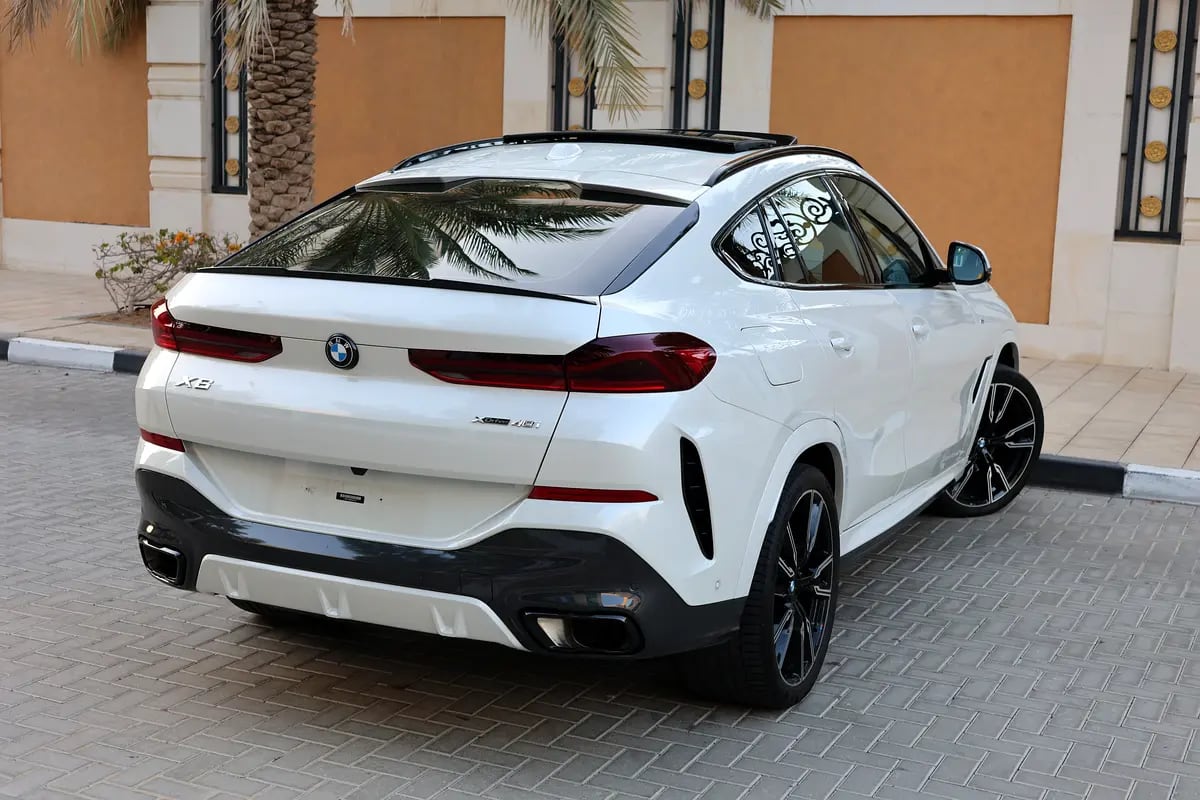 BMW X6-XDrive40i-2024-47000KM-GCC SPECS-UNDER WARRANTY SERVICE- EXCELLENT CONDITION - Thumbnail 4