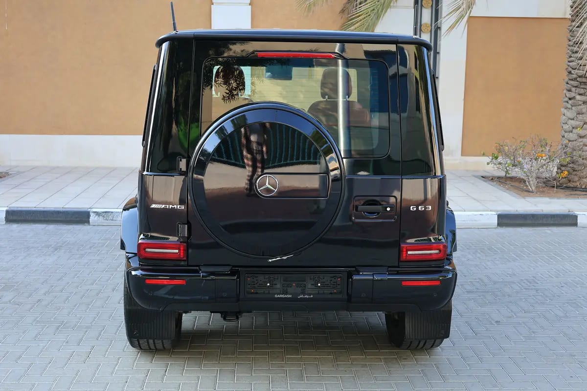 MERCEDES BENZ G63 AMG ( NIGHT PACKAGE )-2021-GCC SPECS-UNDER WARRANTY-SERVICE CONTRACT - Thumbnail 6