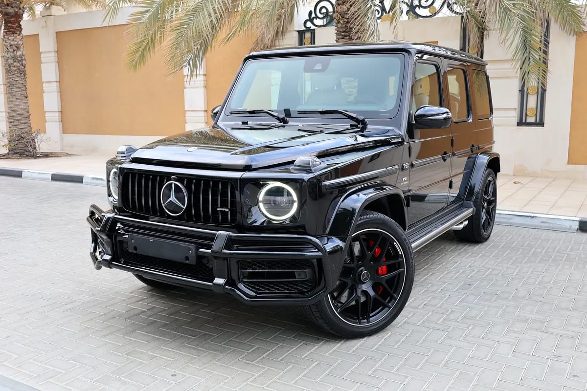 MERCEDES BENZ G63 AMG ( NIGHT PACKAGE )-110000KM-2021-GCC SPECS-UNDER WARRANTY - Image 1