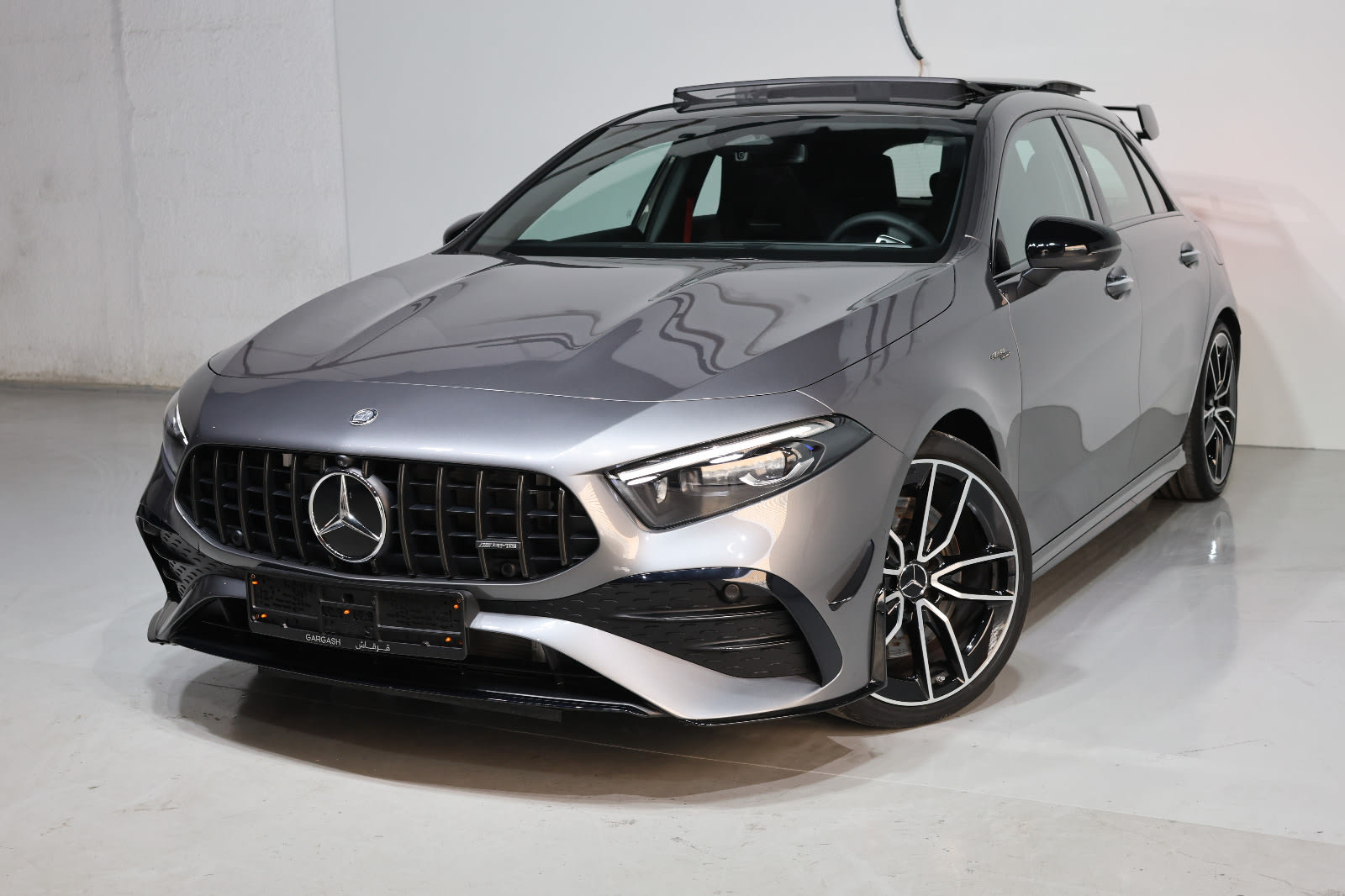 2025 Mercedes-Benz A-Class A 35 AMG -GCC-spec -350KM-under warranty &service - Thumbnail 2
