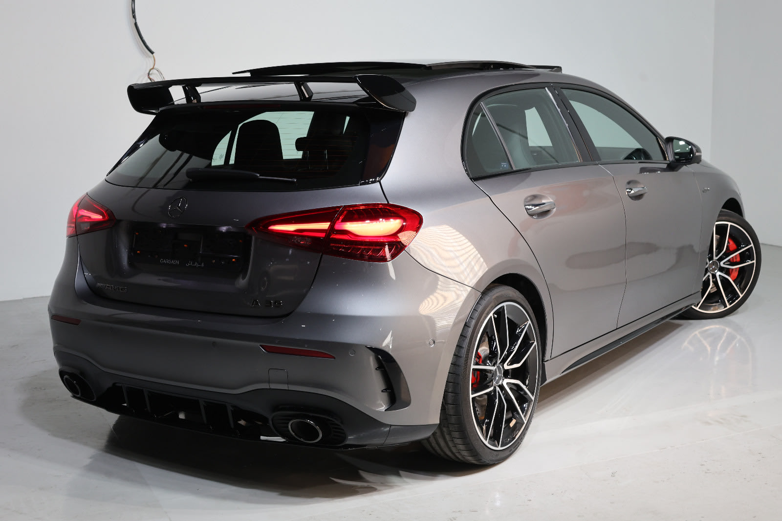 2025 Mercedes-Benz A-Class A 35 AMG -GCC-spec -350KM-under warranty &service - Thumbnail 4