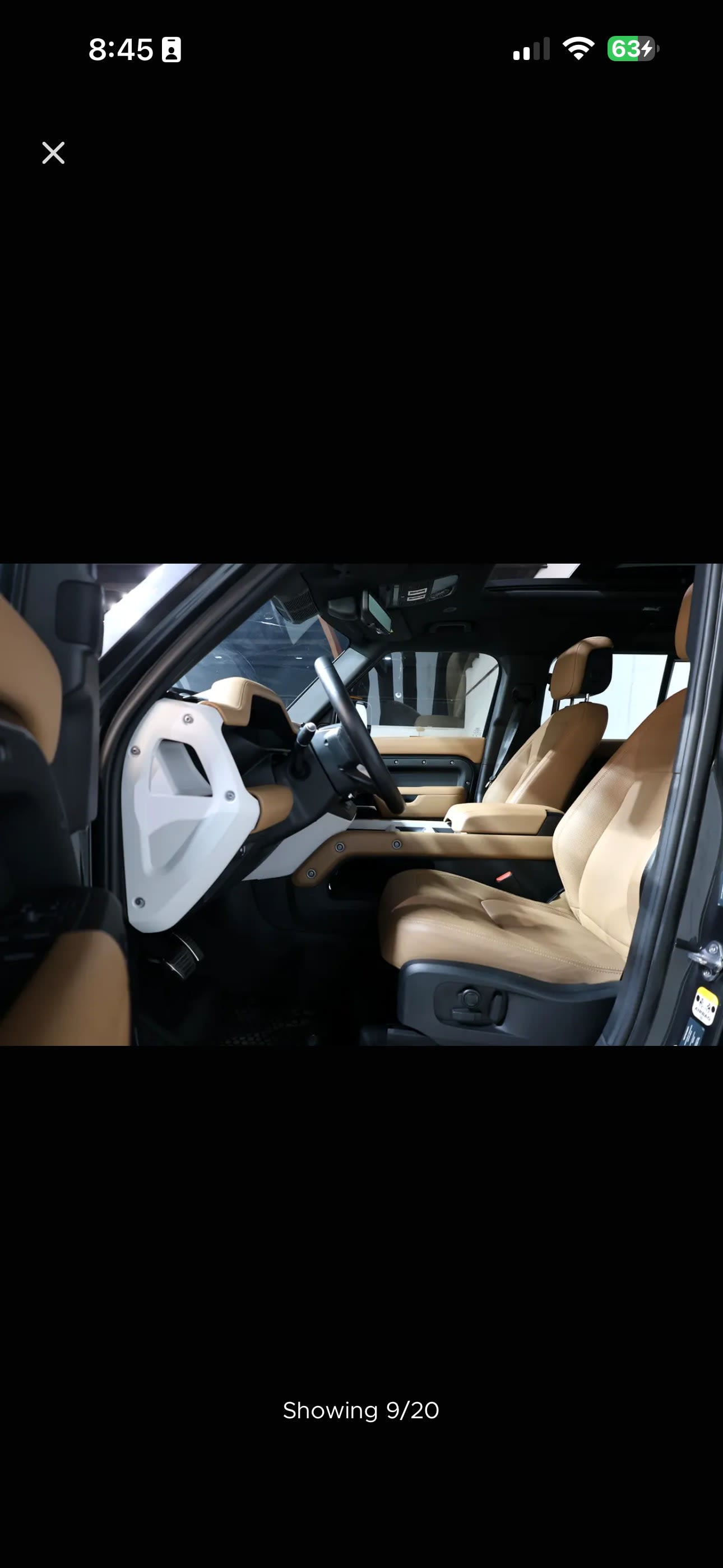 Brand new 2025 Land Rover Defender 110 HSE P400 76000KM -GCC-spec - Thumbnail 9