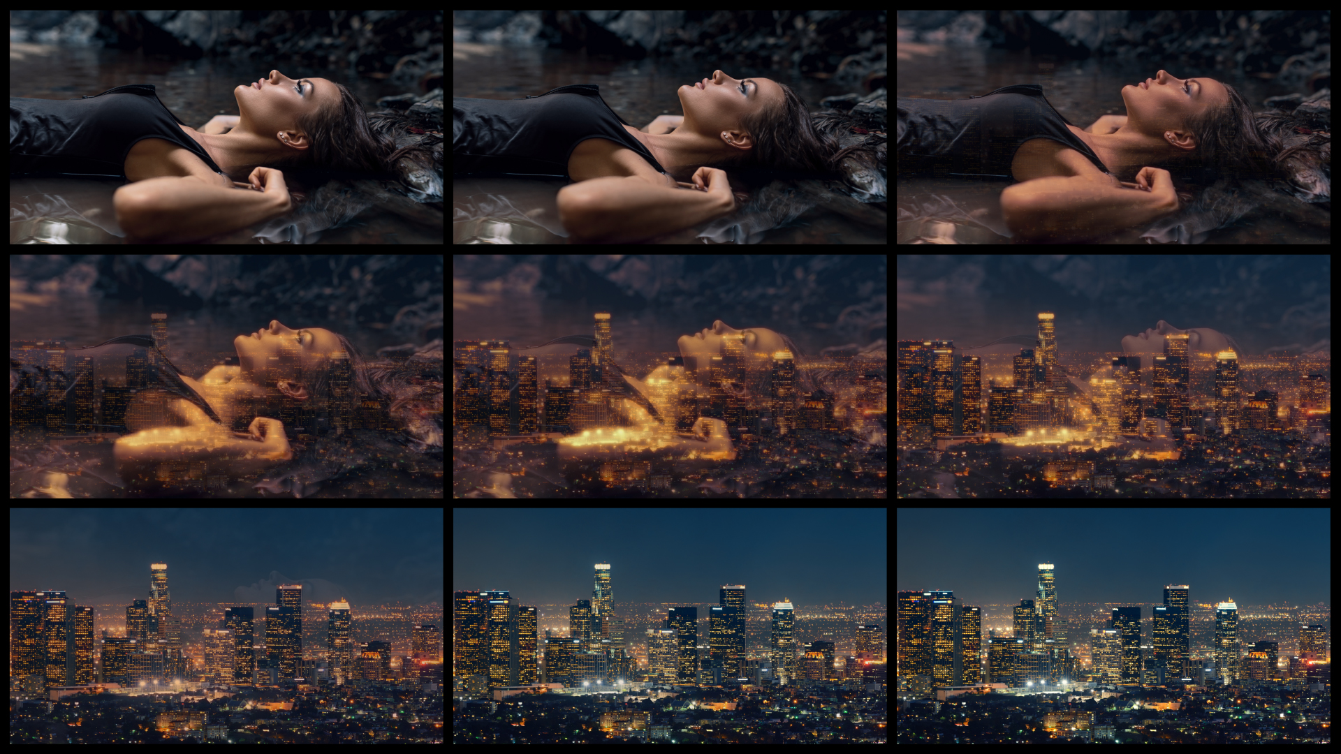 Colorize Glow Dissolve