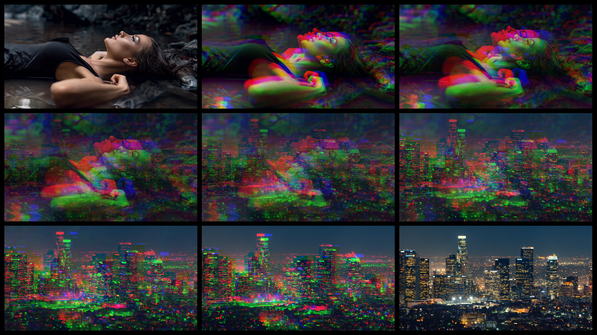 RGB Displacement Dissolve