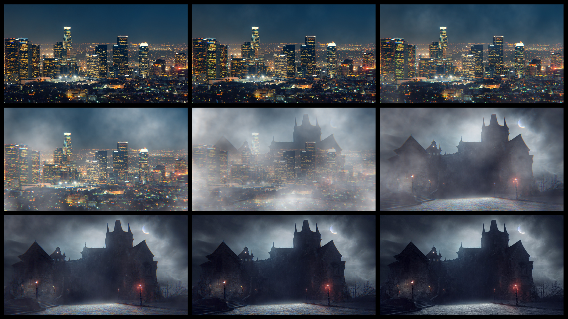 Smoke and Fog Dissolve