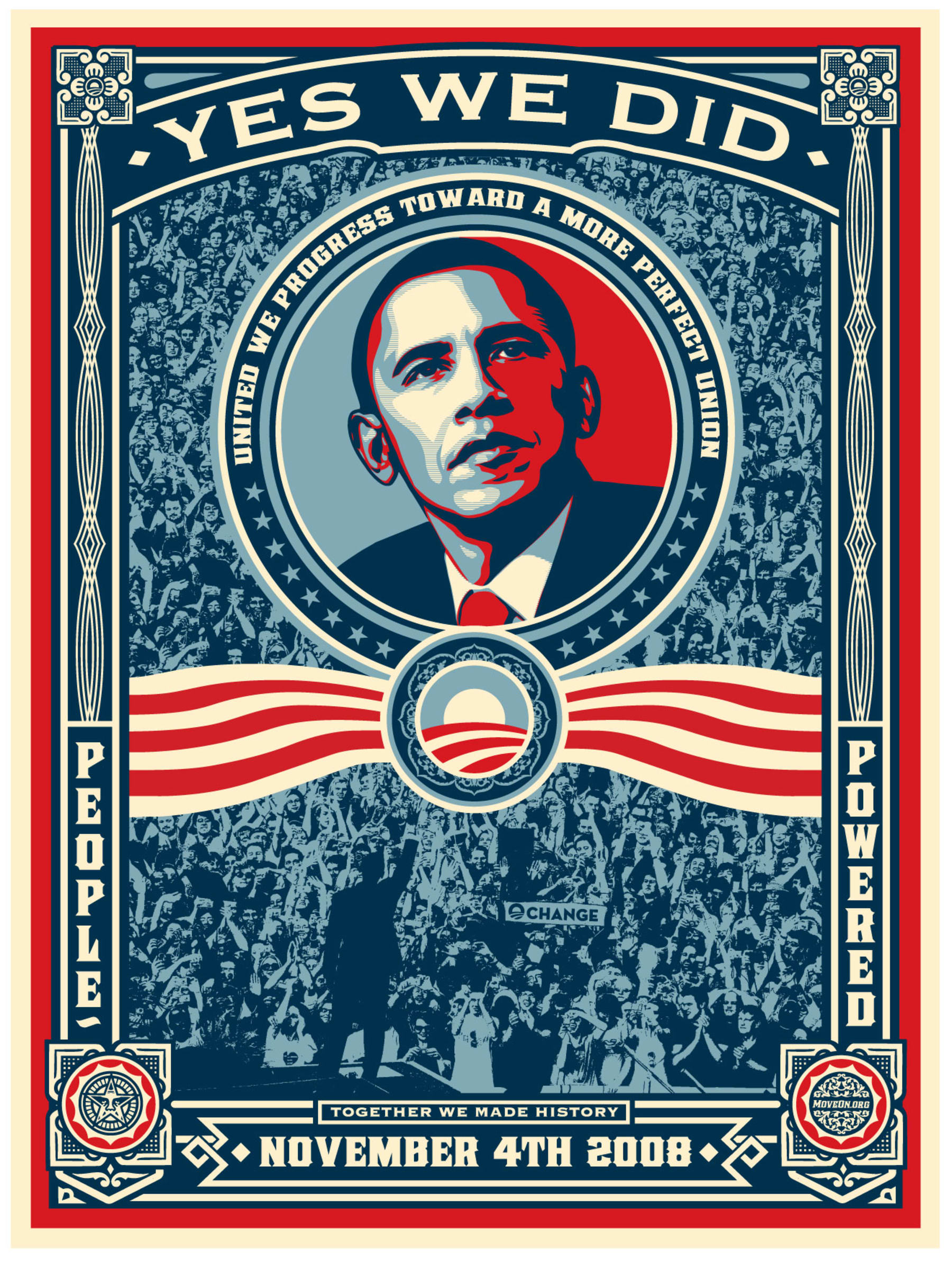 shepard fairey obama change