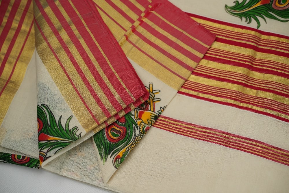 Handloom Printed Saree 