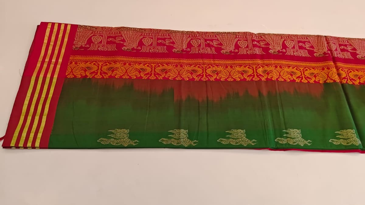 TIE& DYE COTTON SAREE