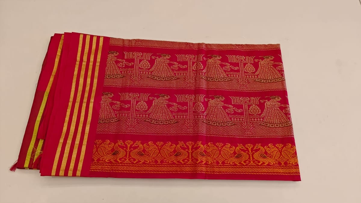 TIE& DYE COTTON SAREE - image 4