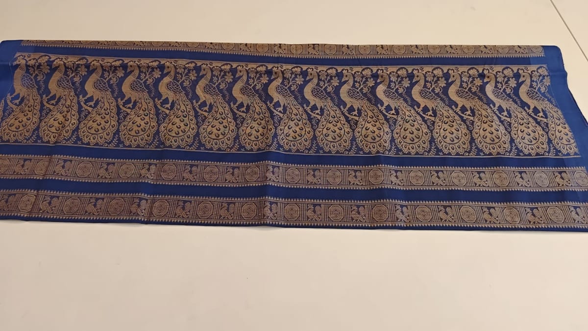 Pochampally Cotton Saree - image 3