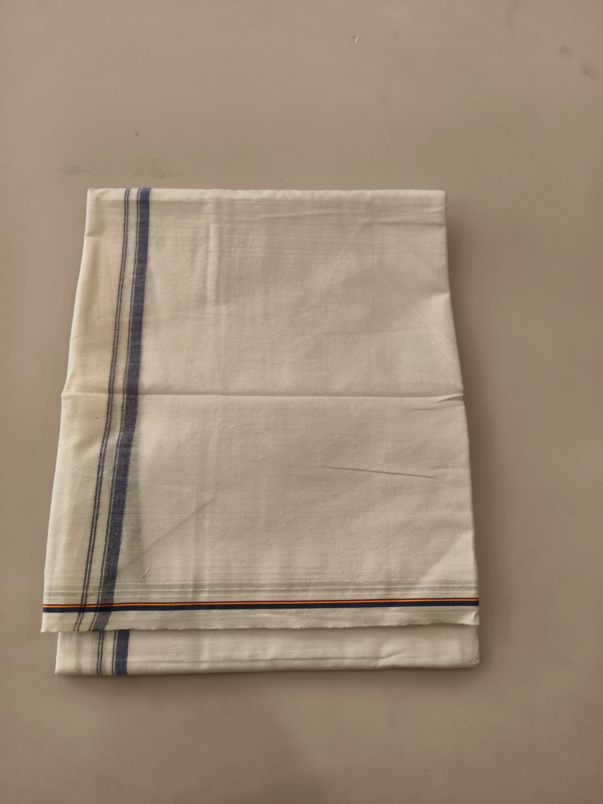 White Single Mundu