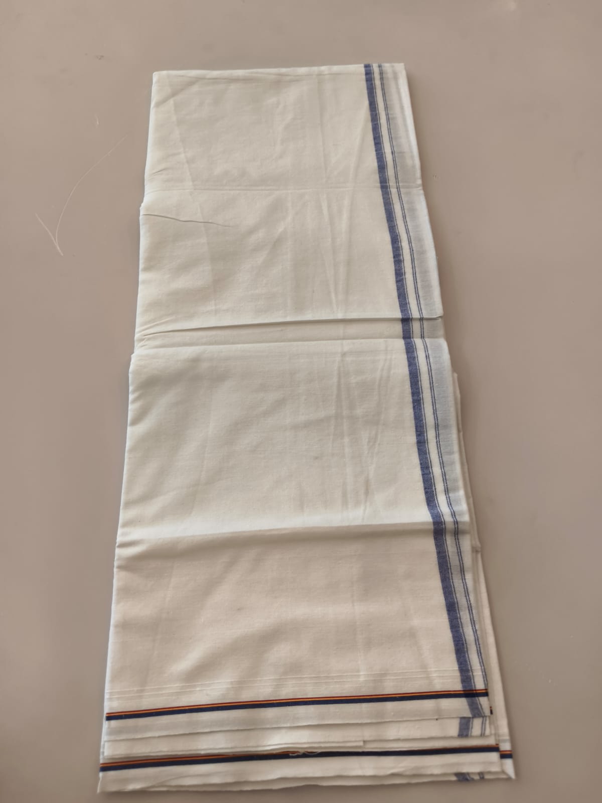 White Single Mundu - image 3
