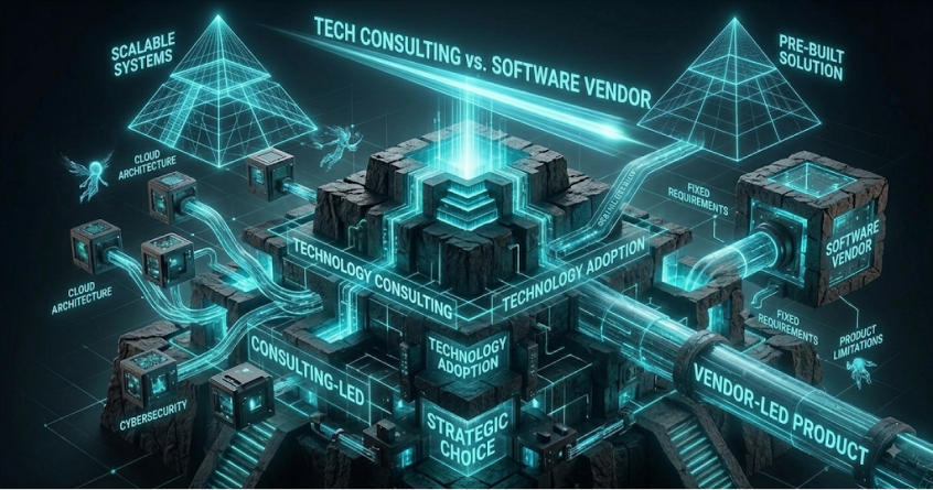 Technology consulting versus hiring a software vendor
