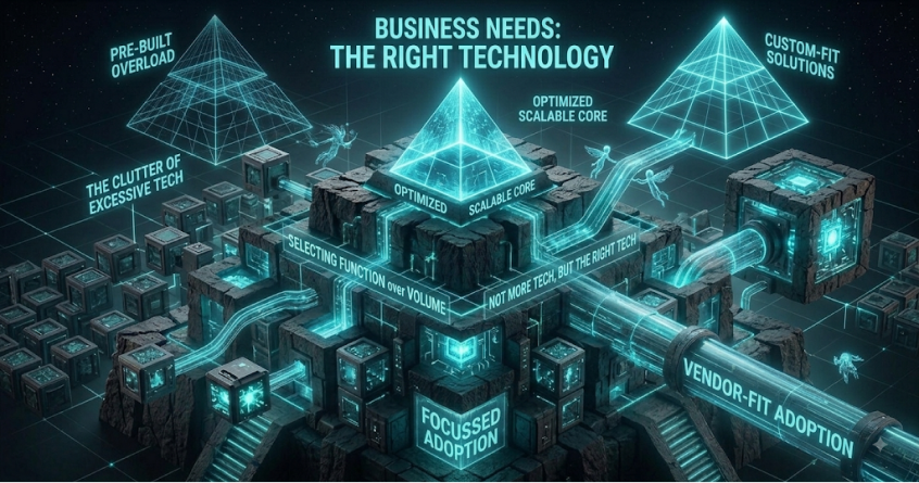 Businesses need the right technology, not more technology