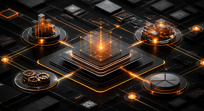 Digital transformation roadmap connecting business problems to technology solutions