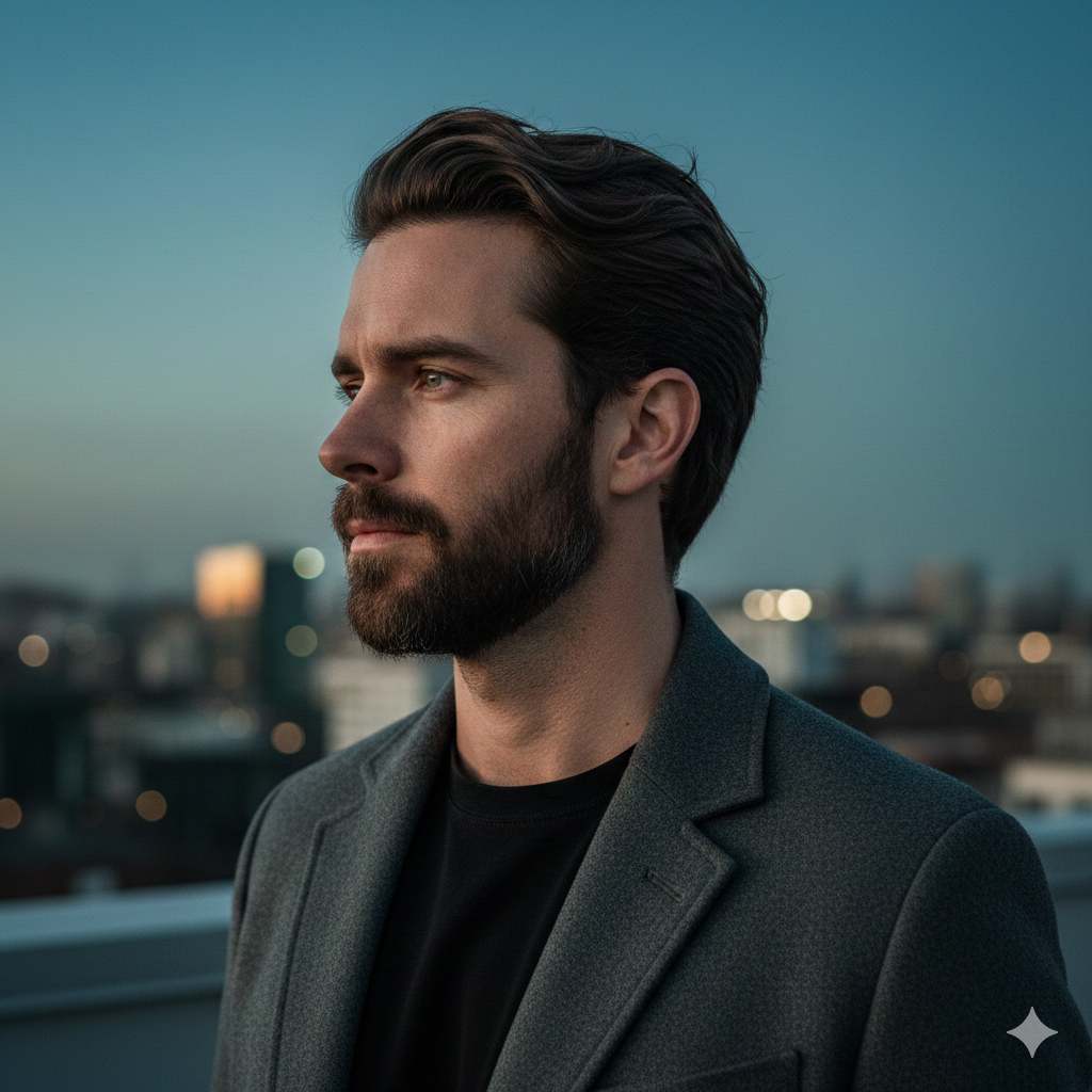 Cinematic Urban Profile Portrait