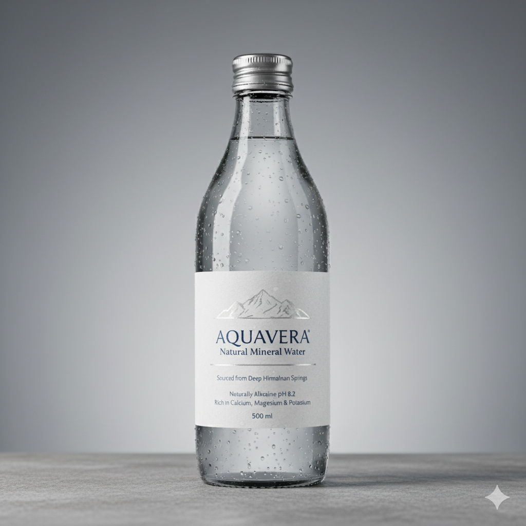 Premium Mineral Water Bottle