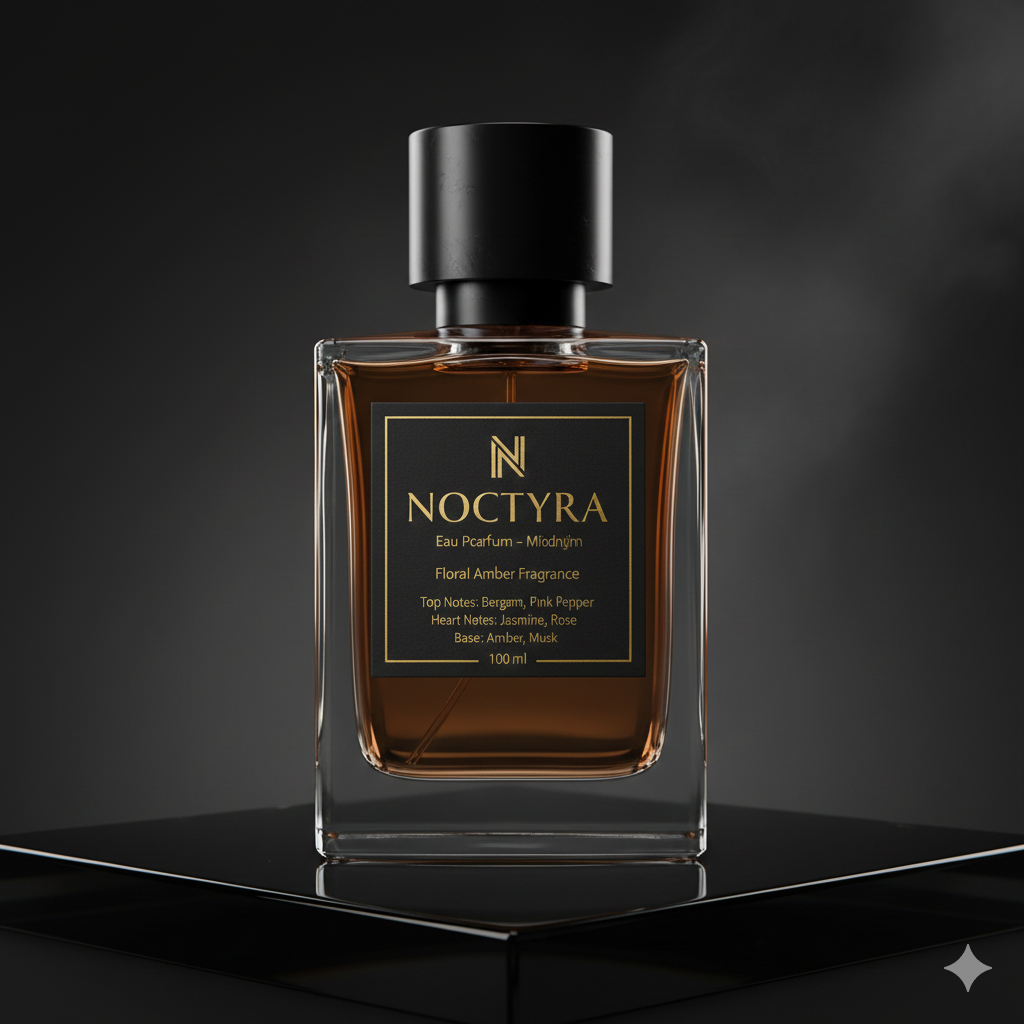 Luxury Perfume Bottle Mockup