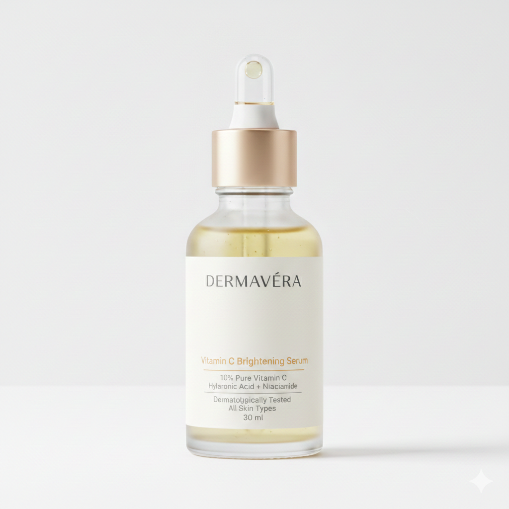 Modern Skincare Serum Bottle