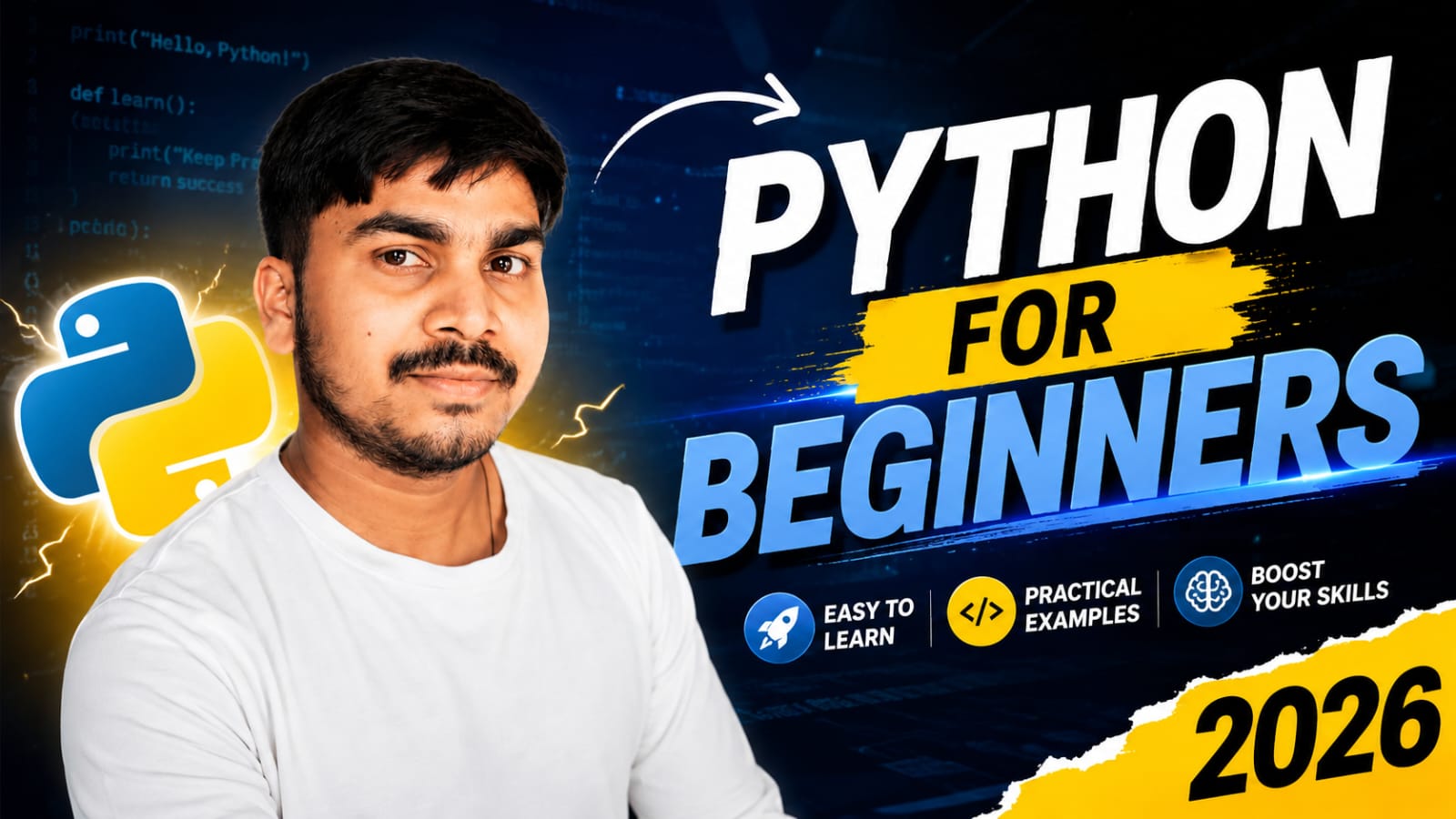 Python complete course announcement
