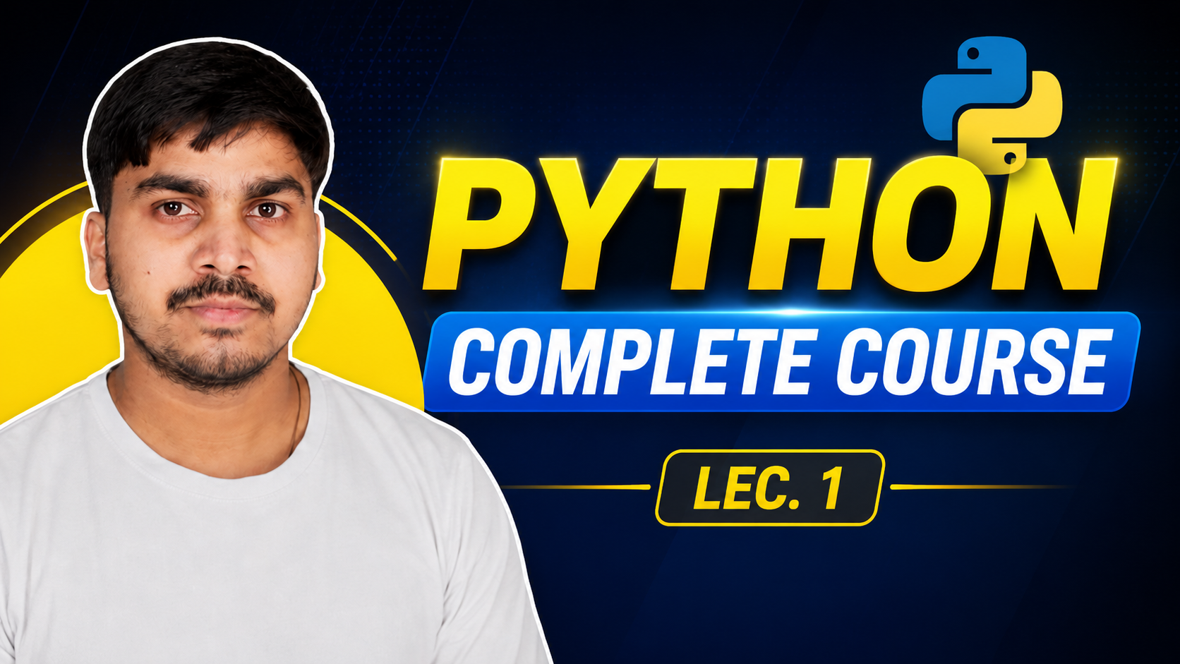 Python complete course lecture 1