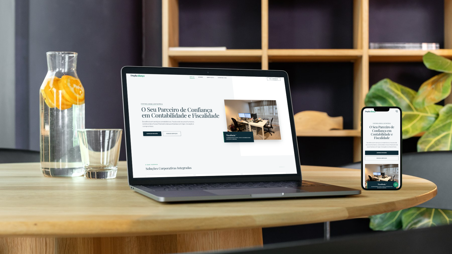 Dupla Aliança Web Design