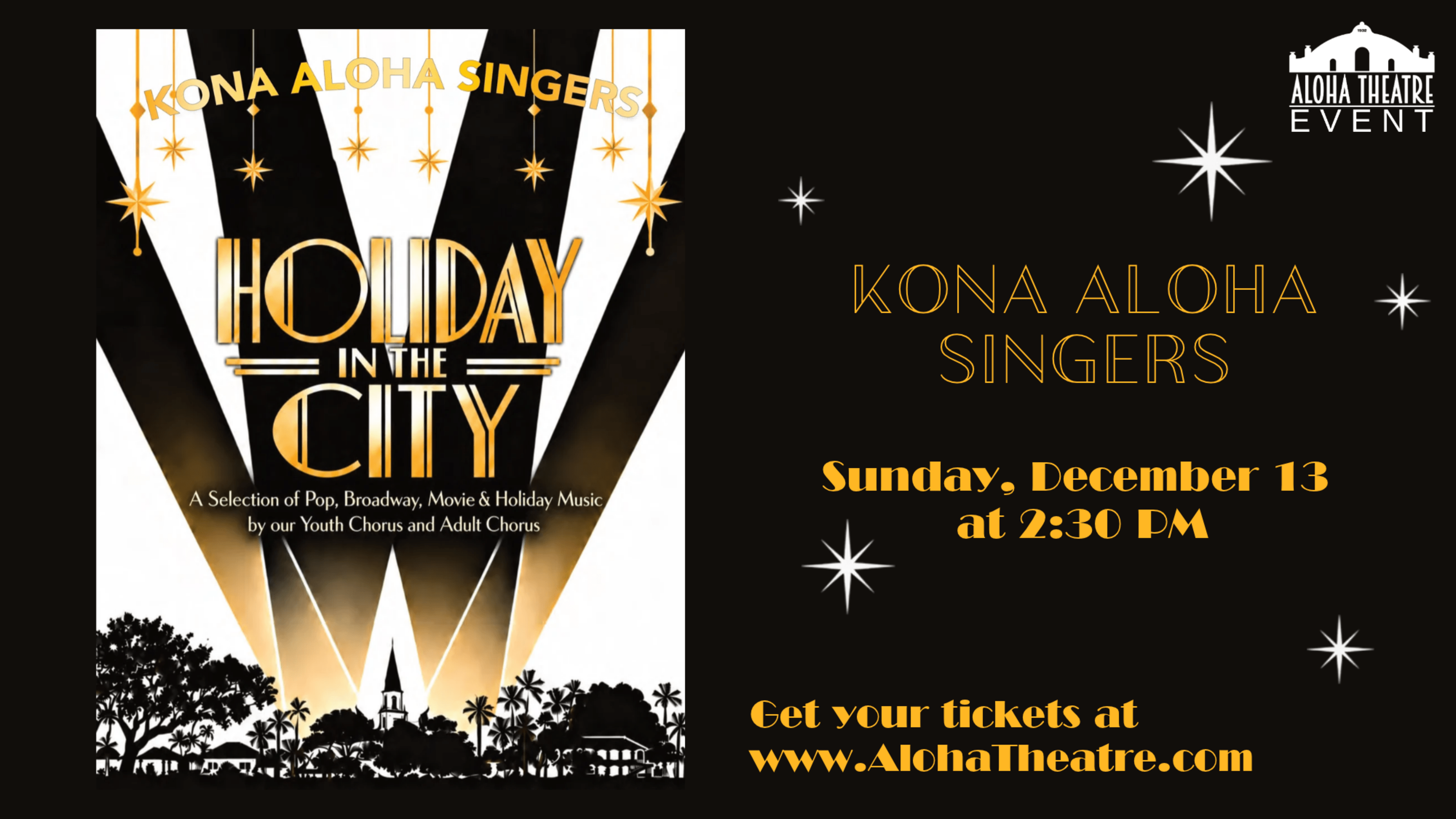 Kona Aloha Singers' Holiday In The City
