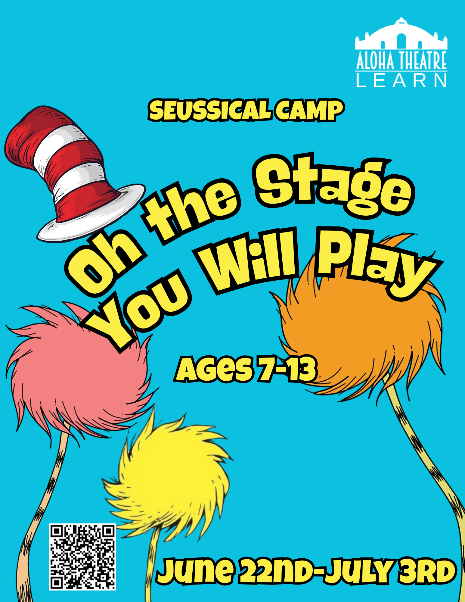 Seussical Camp: Oh the Stage You Will Play!