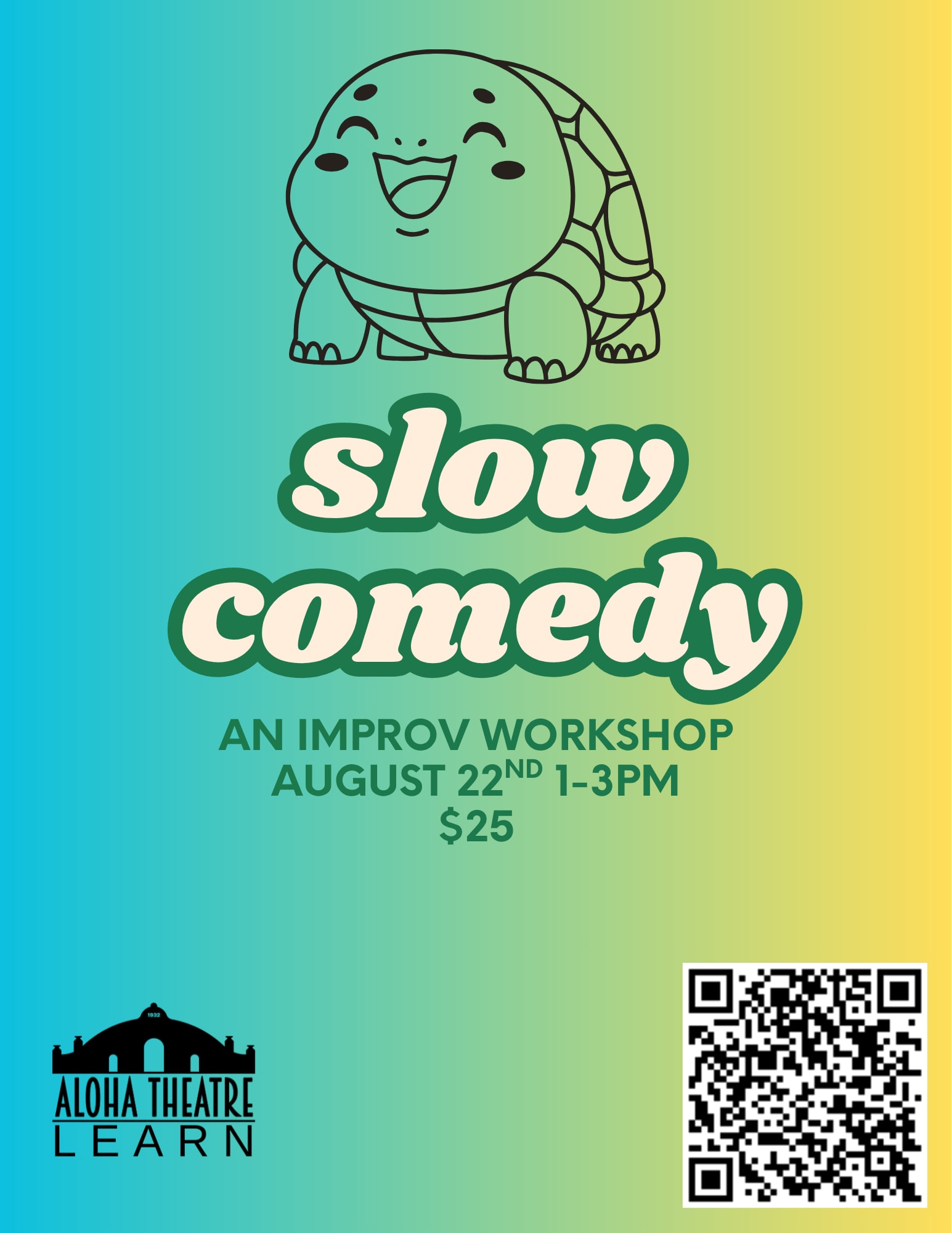 Slow Comedy: Improv Comedy Workshop