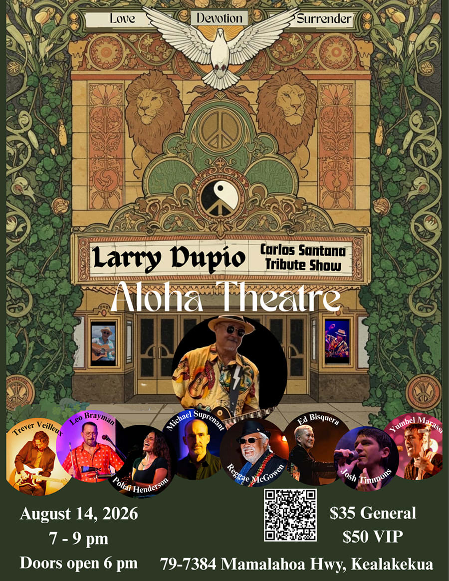 Larry Dupio Carlos Santana Tribute Show