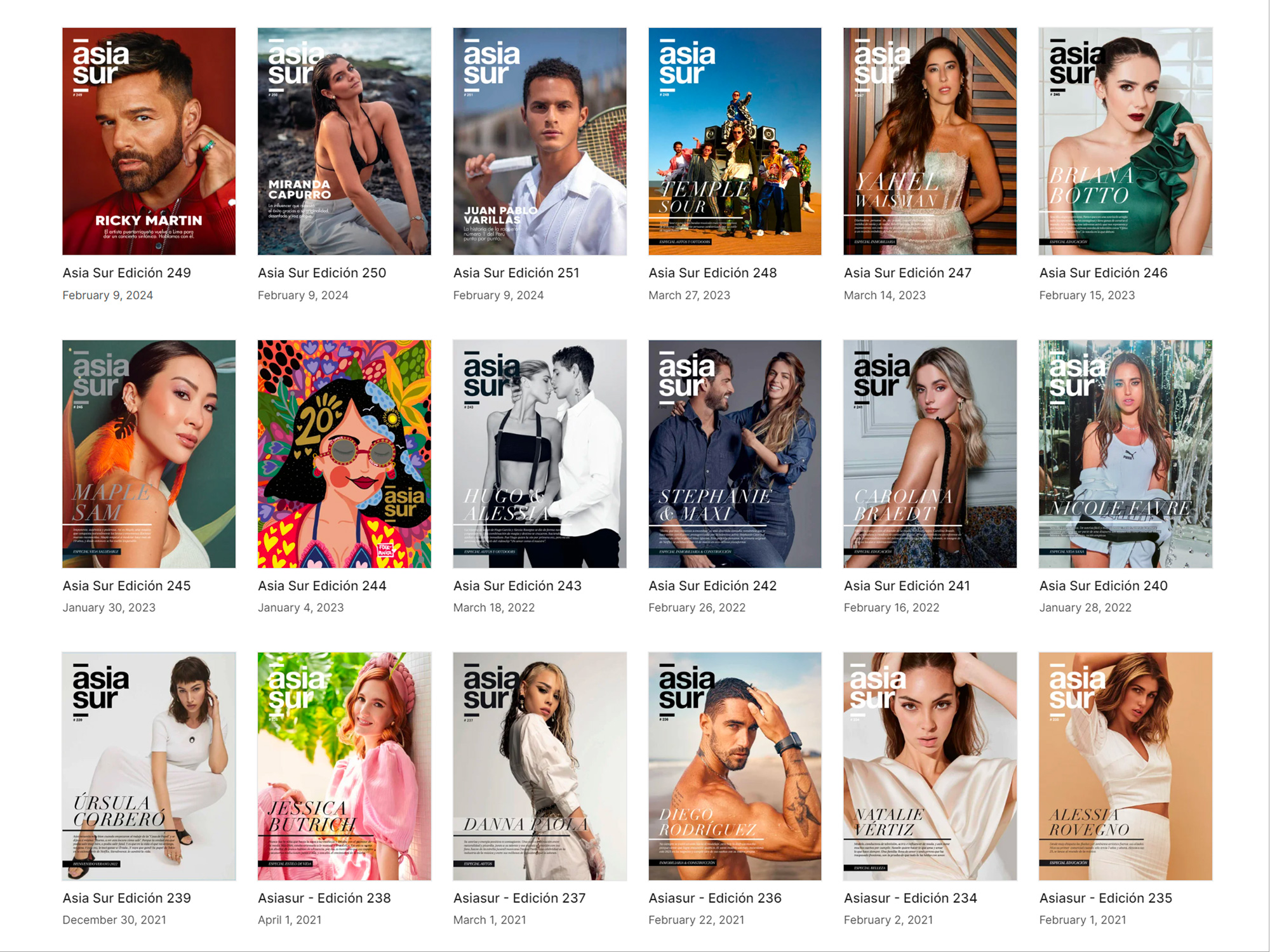 revista ediciones
