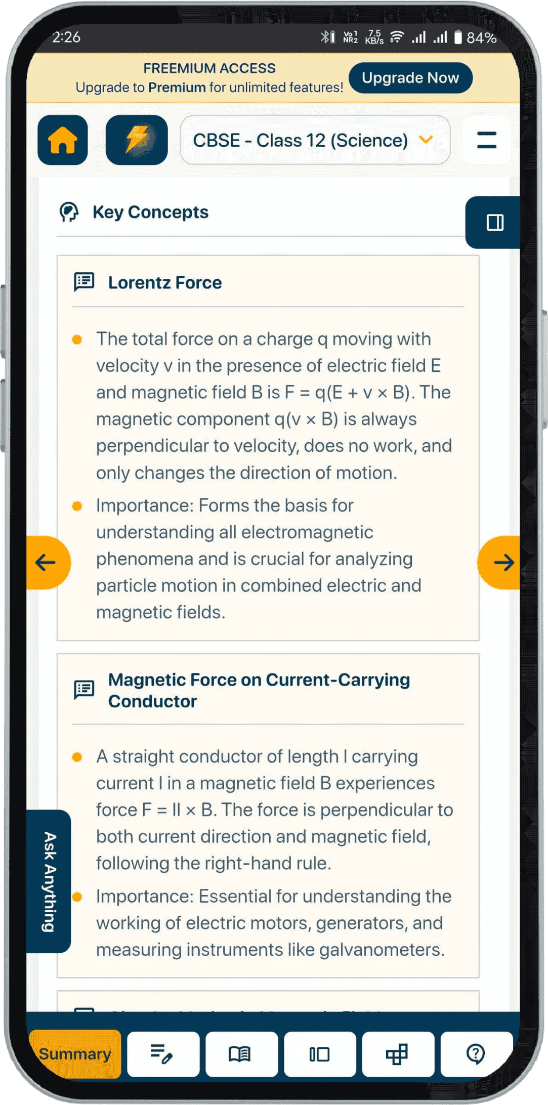 Key Concepts