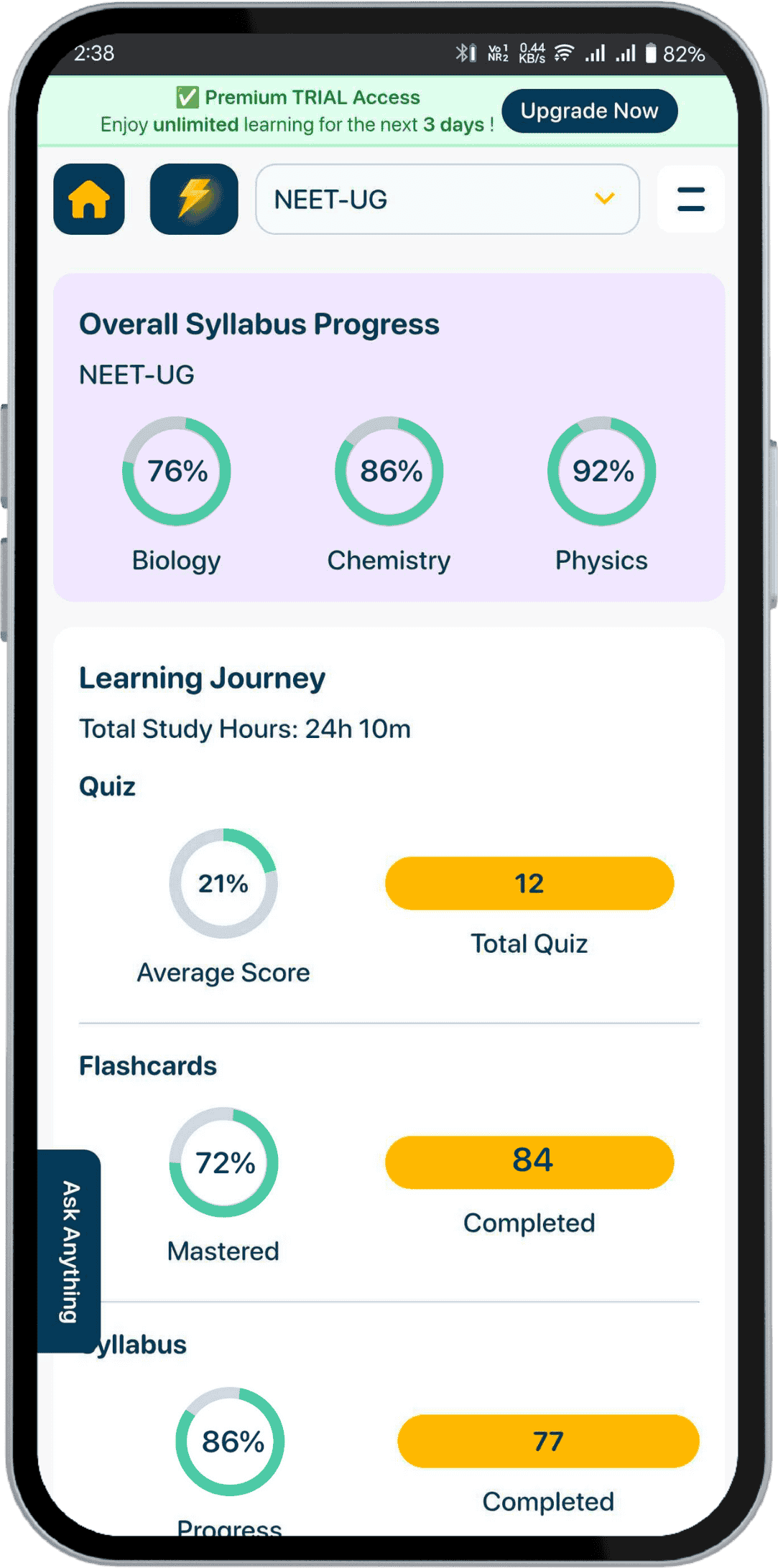 Syllabus Tracking