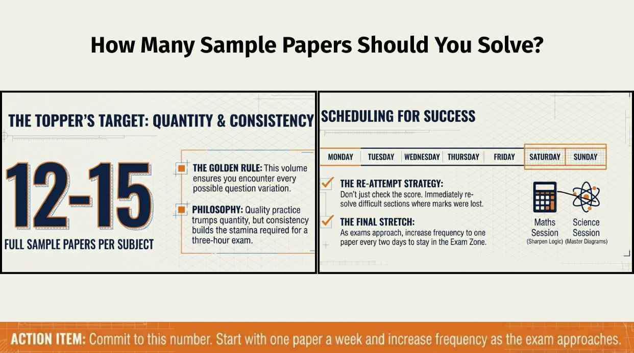 Super Tutor improving Class 10 sample paper practice