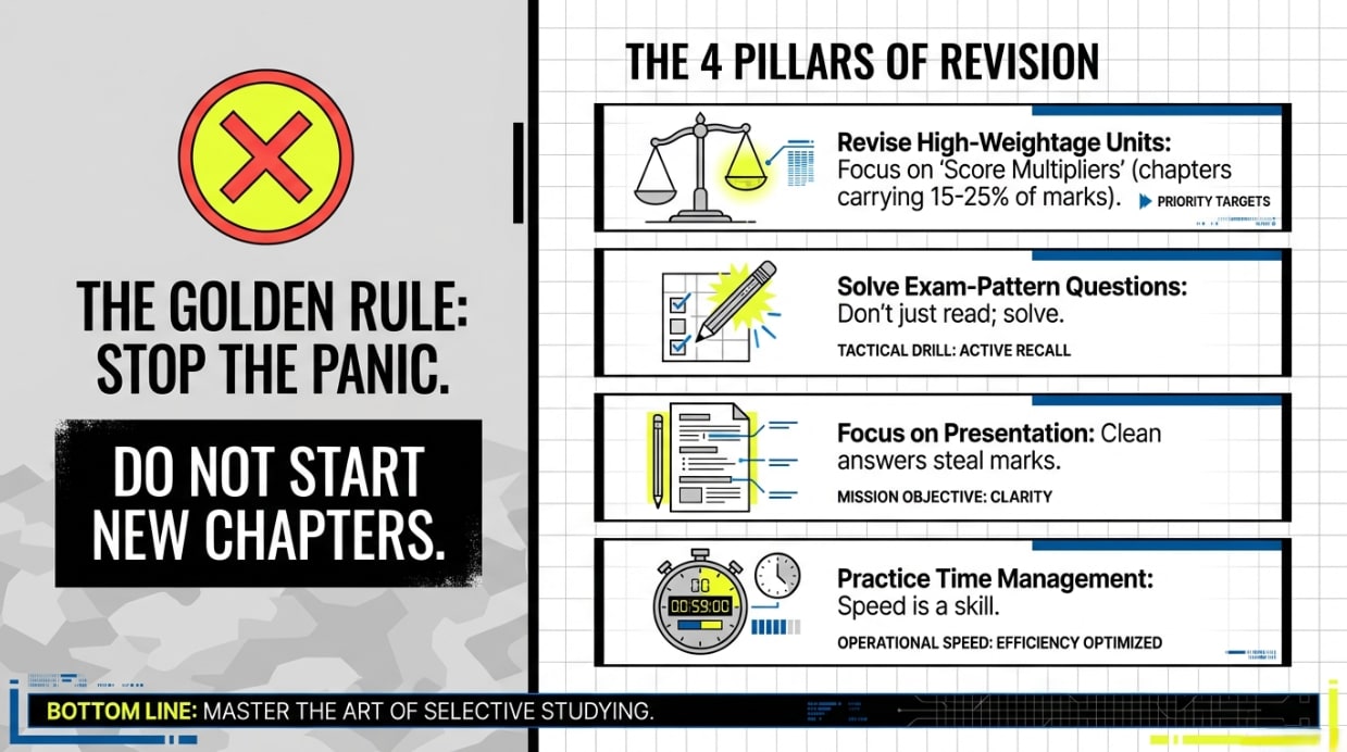 Four key pillars for effective Class 10 board exam revision