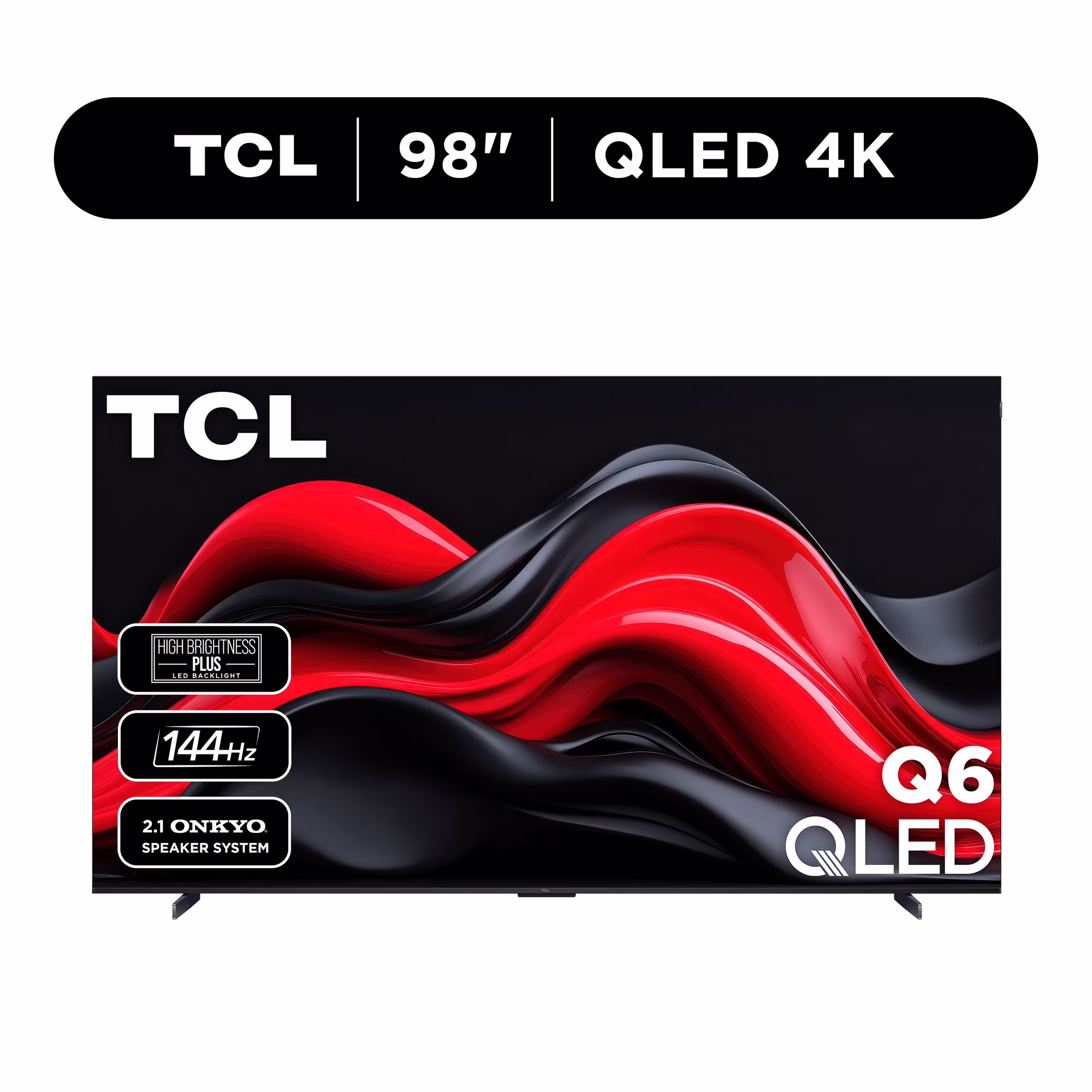 TCL 98 Class Q6 QLED 4K UHD HDR Smart Google TV (N...
