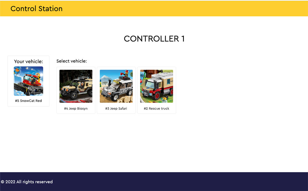 Lego машины с управлением по MQTT