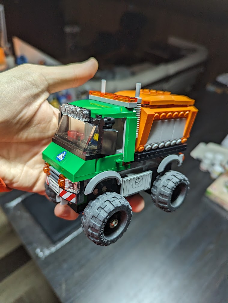 Lego машины с управлением по MQTT