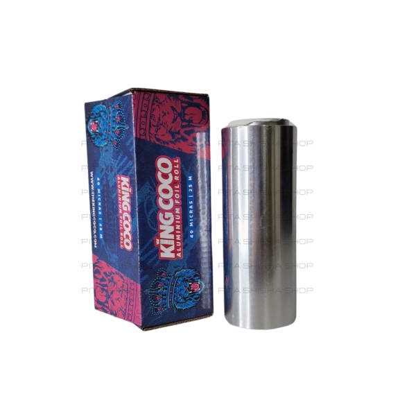 Rollo papel de aluminio 25M King Coco