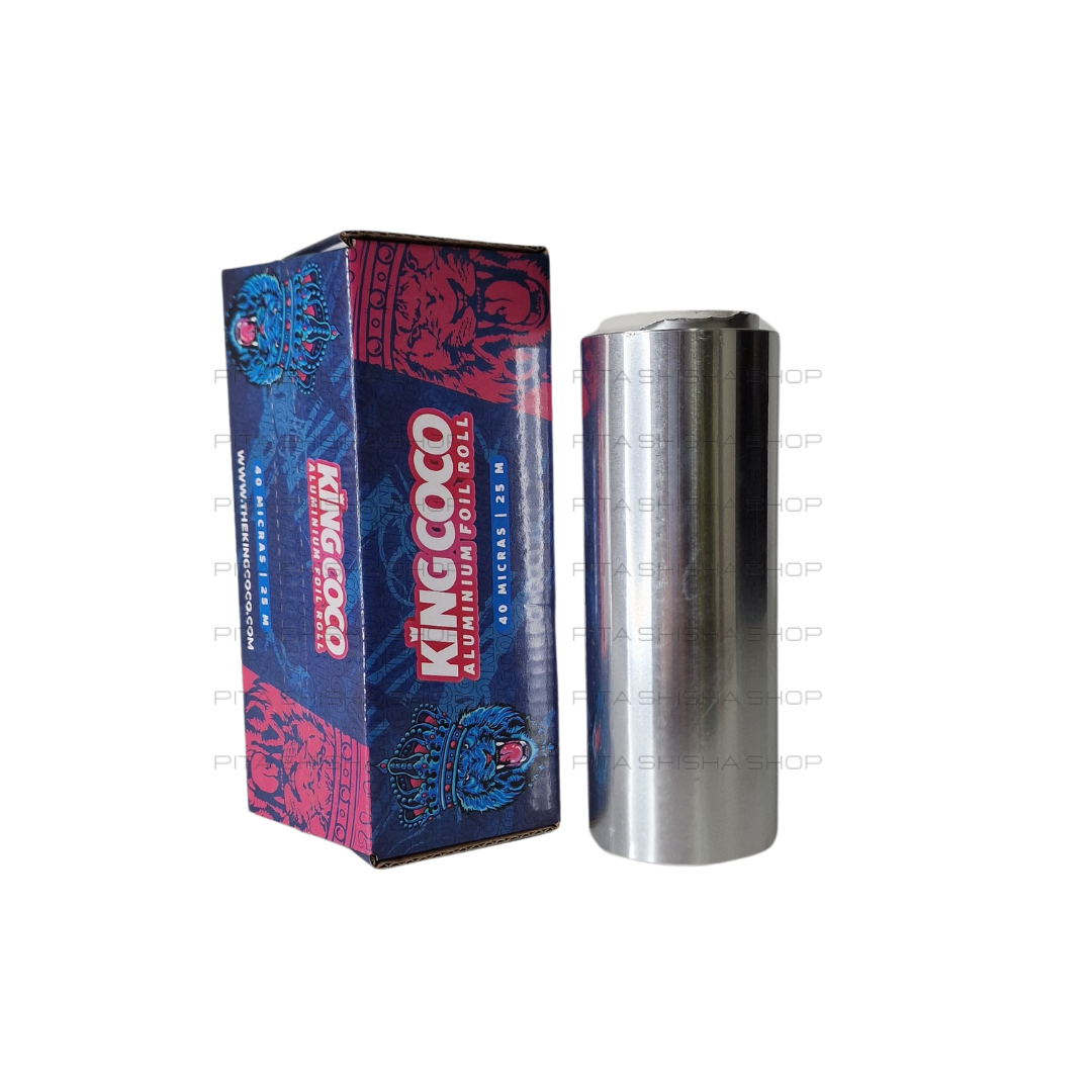 Rollo papel de aluminio 25M King Coco
