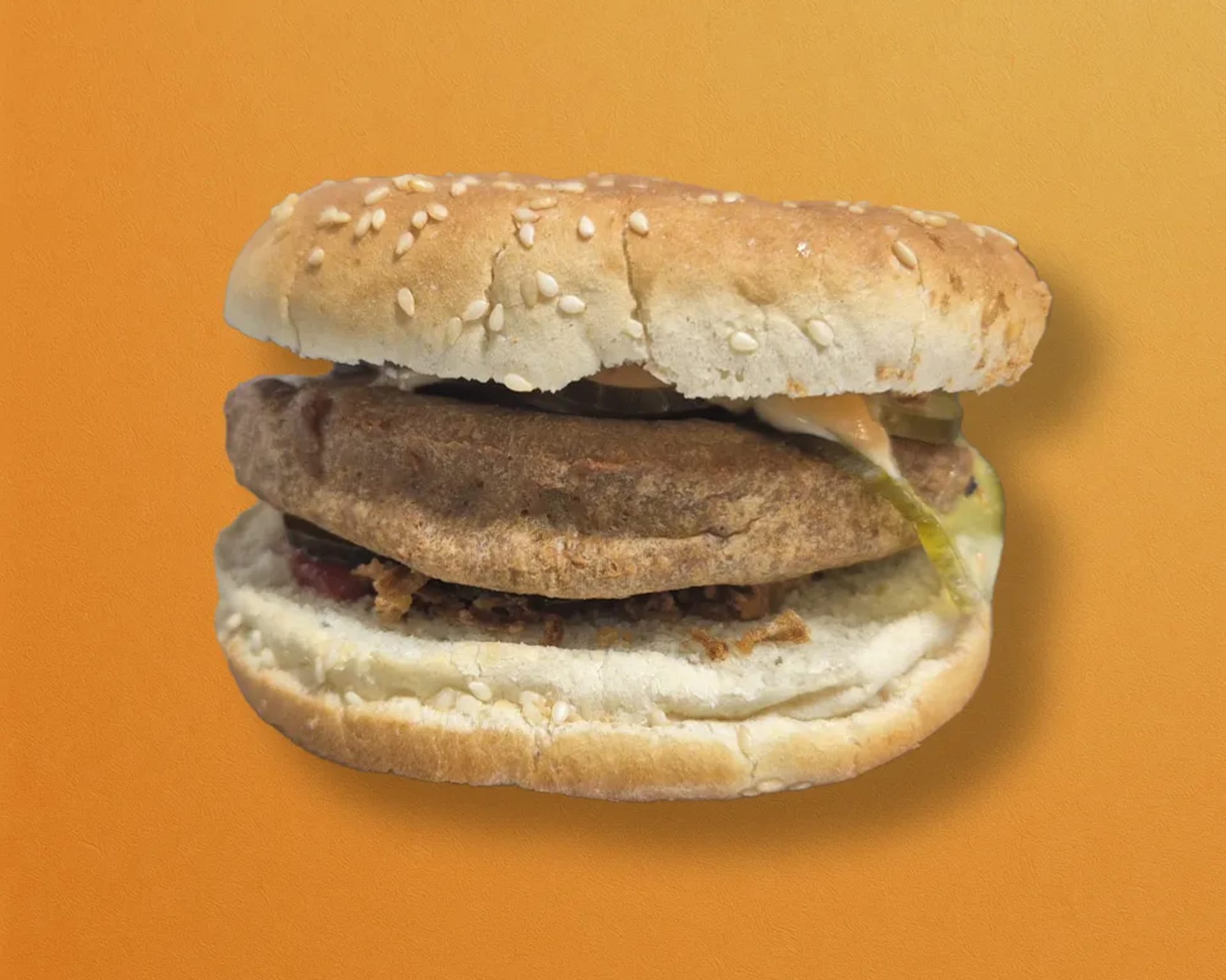 Hamburger concombre