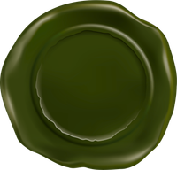 Green Wax Seal
