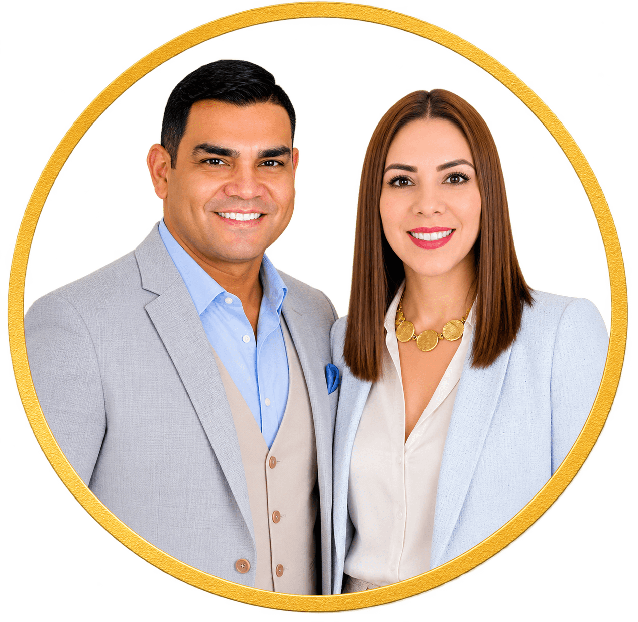 Alejandra Rosales y Wladimir Bolívar