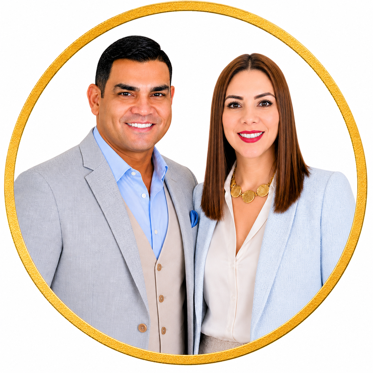 Alejandra Rosales y Wladimir Bolívar
