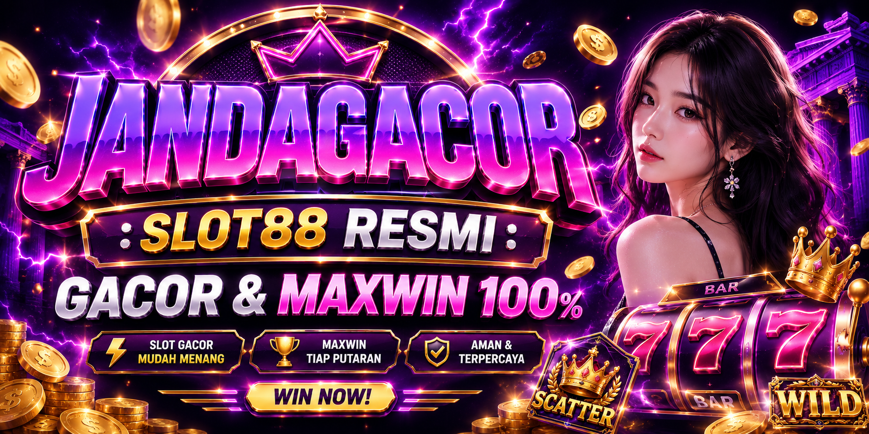 JANDAGACOR : Situs Slot88 Resmi Pasti Gacor & Maxwin Hari Ini