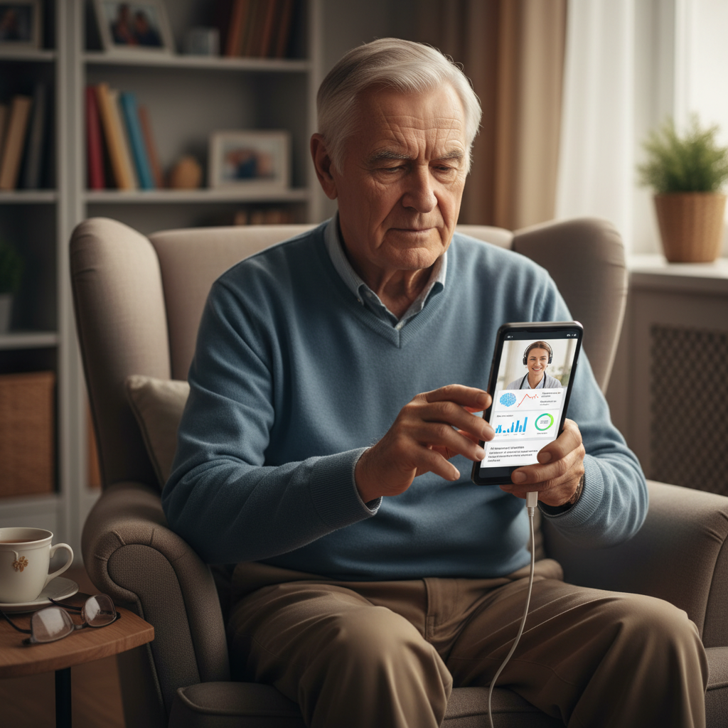 How AI Enhances Telehealth for Seniors