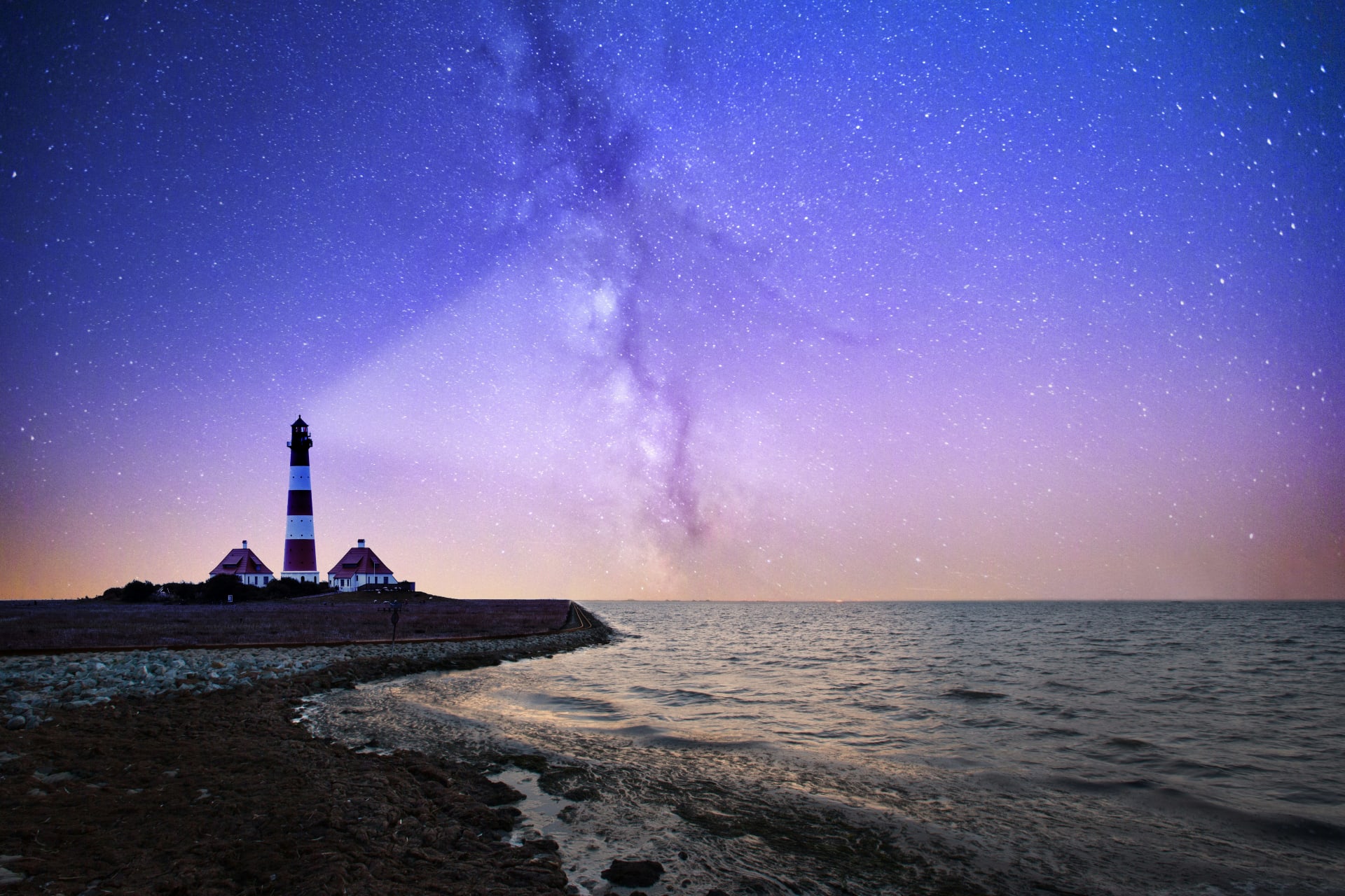 The Lighthouse At The Edge Of The Sea