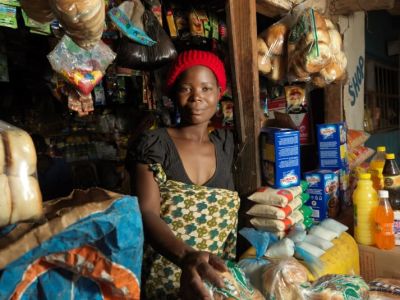 Besita shop is well-stocked and very busy