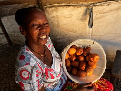 Mildred has opened her own savings account