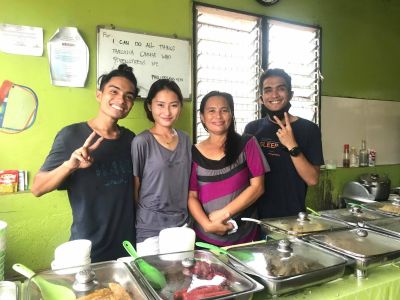 A family working together, grow together. Eva is a strong example in running a family business.